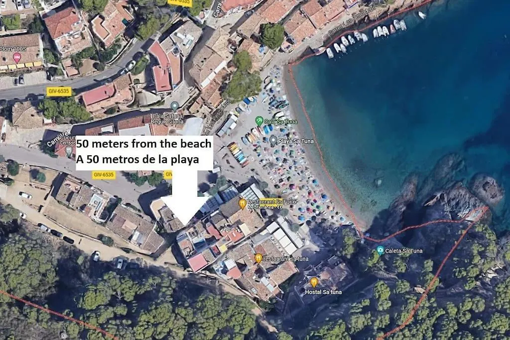 Apartament Flateli Sa Tuna Apt 2 Begur Hiszpania
